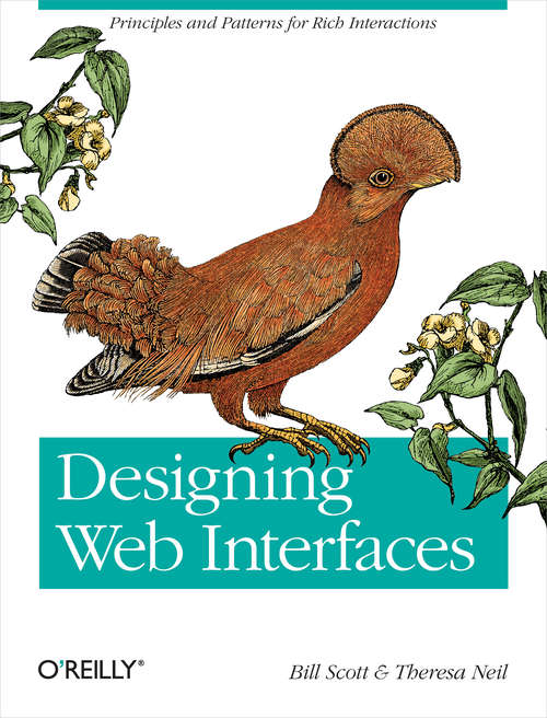 Book cover of Designing Web Interfaces