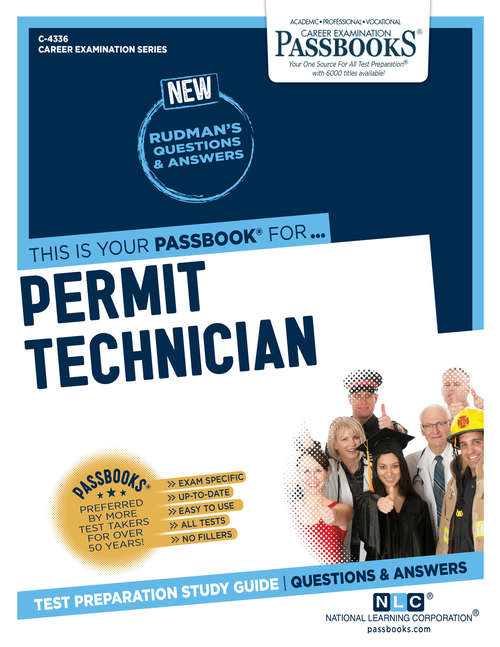 Book cover of Permit Technician: Passbooks Study Guide (Career Examination Series)