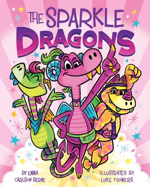 Book cover of The Sparkle Dragons (The Sparkle Dragons #1)