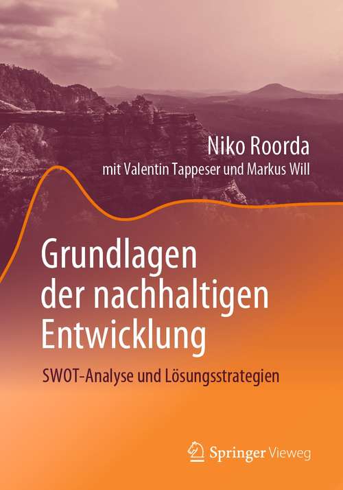 Book cover of Grundlagen der nachhaltigen Entwicklung