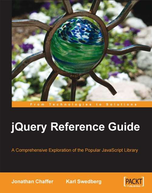 Book cover of jQuery Reference Guide