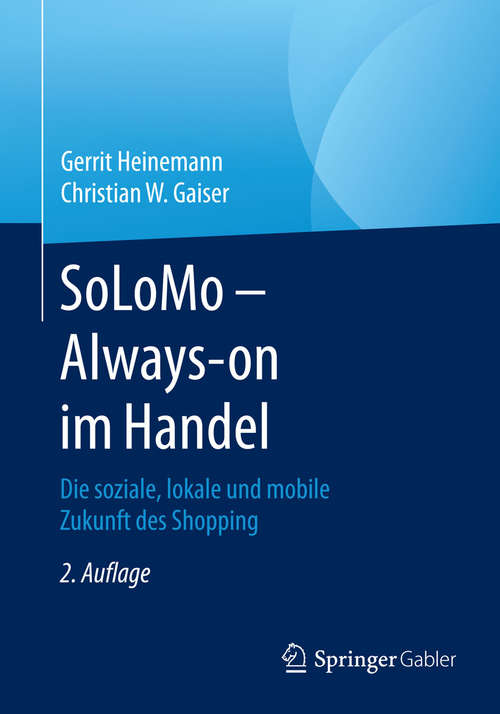 Book cover of SoLoMo - Always-on im Handel