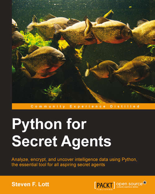 Book cover of Python for Secret Agents