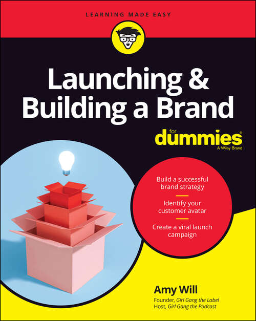 Book cover of Launching & Building a Brand For Dummies