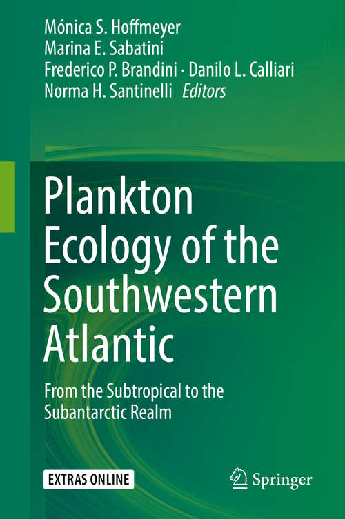 Book cover of Plankton Ecology of the Southwestern Atlantic: From the Subtropical to the Subantarctic Realm