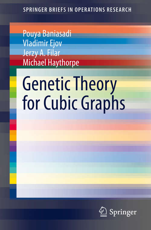 Book cover of Genetic Theory for Cubic Graphs