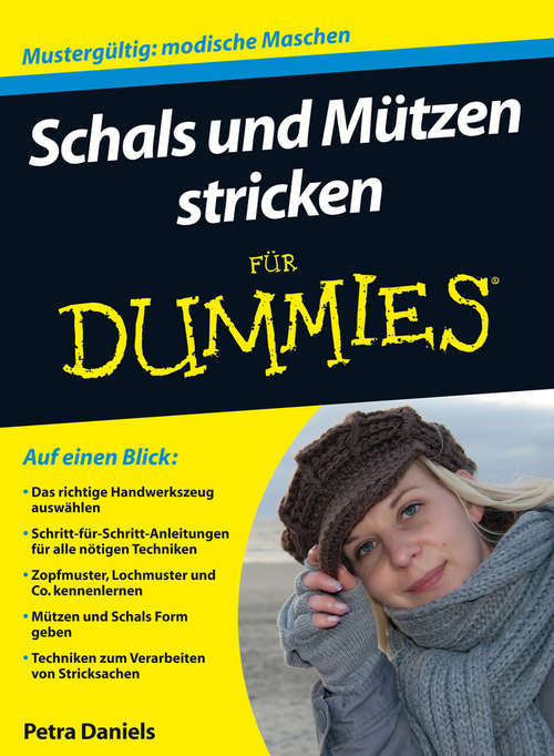 Book cover of Schals und Mützen stricken für Dummies (Für Dummies)