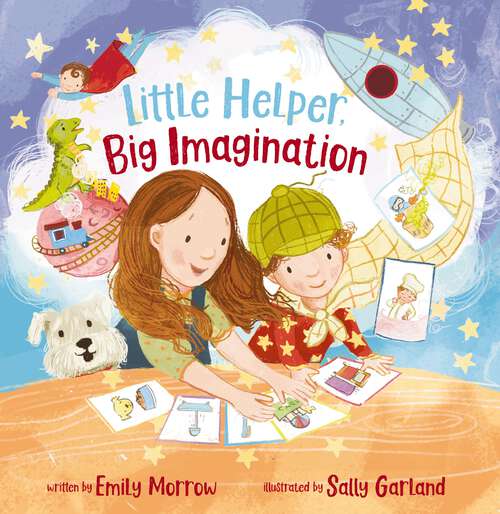 Book cover of Little Helper, Big Imagination