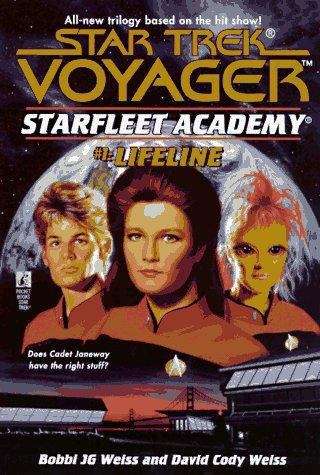 Book cover of Starfleet Academy Voyager: Lifeline