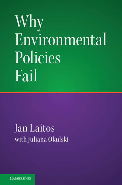 Book cover of Why Environmental Policies Fail