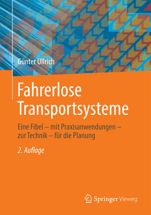 Book cover of Fahrerlose Transportsysteme