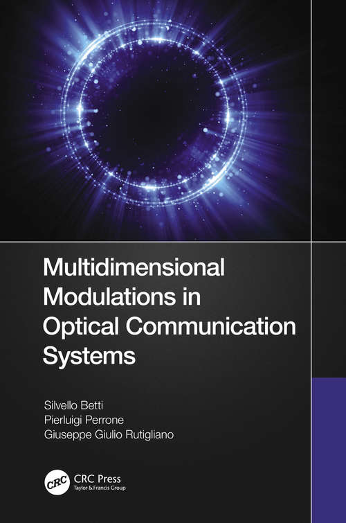 Book cover of Multidimensional Modulations in Optical Communication Systems