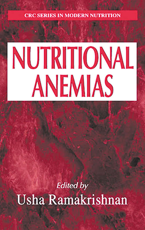 Book cover of Nutritional Anemias (Modern Nutrition)