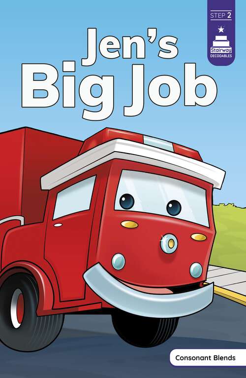 Book cover of Jen's Big Job (Stairway Decodables Step 2 Ser.)