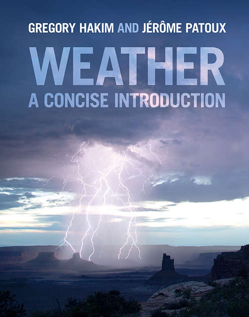 Book cover of Weather A Concise Introduction