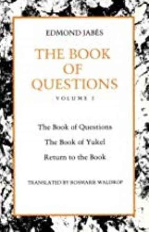 Book cover of The Book of Questions: Book of Yukel, and Return to the Book (The Book of Questions: Vol. 1)