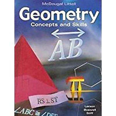 Book cover of McDougal Littell Geometry: Concepts and Skills
