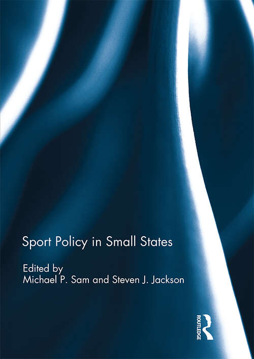 Book cover of Sport Policy in Small States