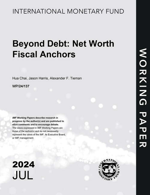 Book cover of Beyond Debt: Net Worth Fiscal Anchors