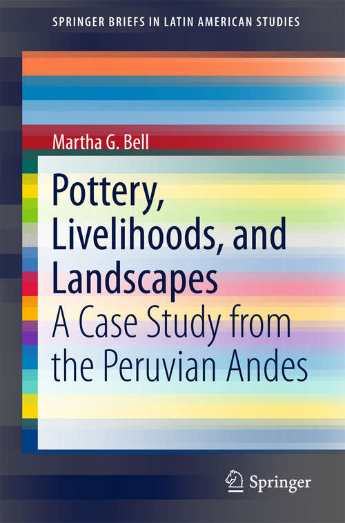 Book cover of Pottery, Livelihoods, and Landscapes