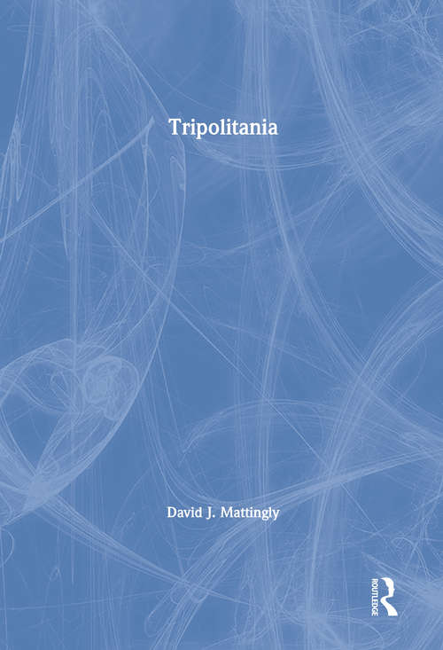 Book cover of Tripolitania