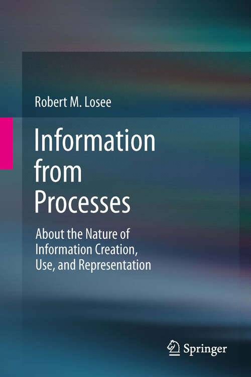 Book cover of Information from Processes