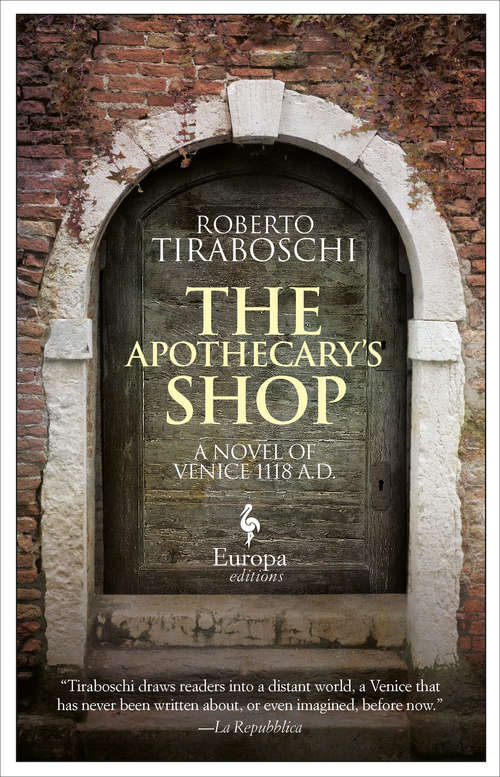 Book cover of The Apothecary's Shop: Venice 1118 A.D.