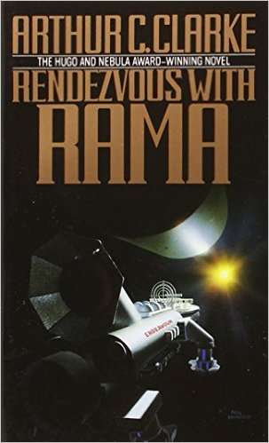 Book cover of Rendezvous with Rama (Rama #1)