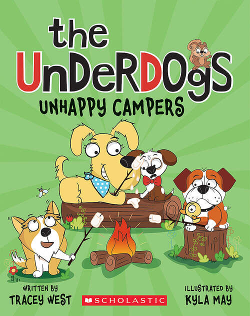 Book cover of Unhappy Campers (The Underdogs #3): The Underdogs #3