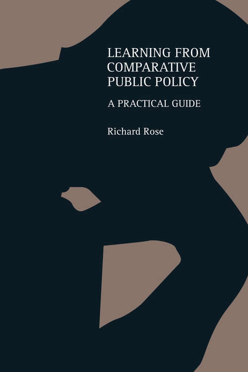 Book cover of Learning From Comparative Public Policy: A Practical Guide