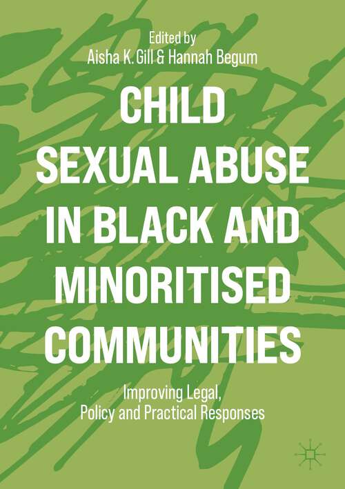 Book cover of Child Sexual Abuse in Black and Minoritised Communities
