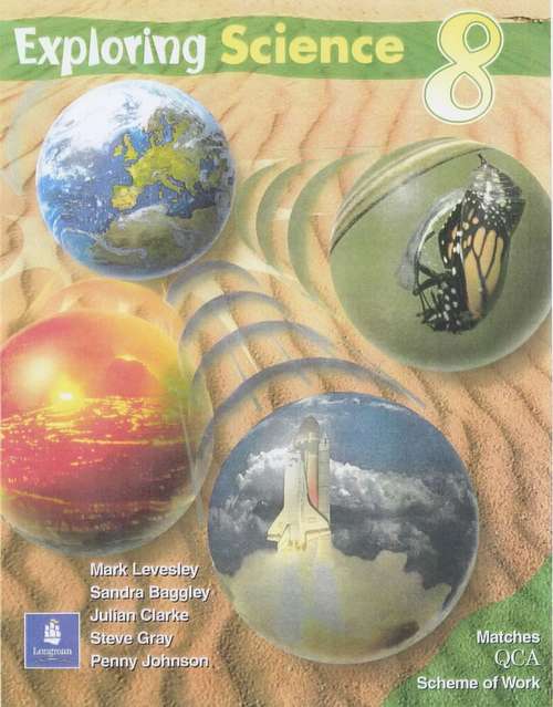 Book cover of Exploring Science 8