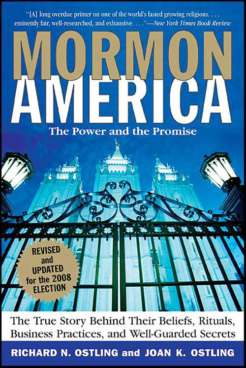 Book cover of Mormon America: The Power and the Promise