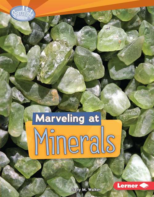 Book cover of Marveling at Minerals: Do You Dig Earth Science (Searchlight books™)