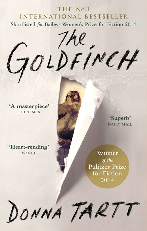 Book cover of The Goldfinch: A Novel (pulitzer Prize For Fiction)