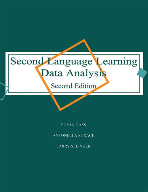 Book cover of Second Language Learning Data Analysis: Second Edition (2)