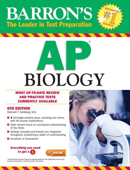 Book cover of Barron's AP Biology
