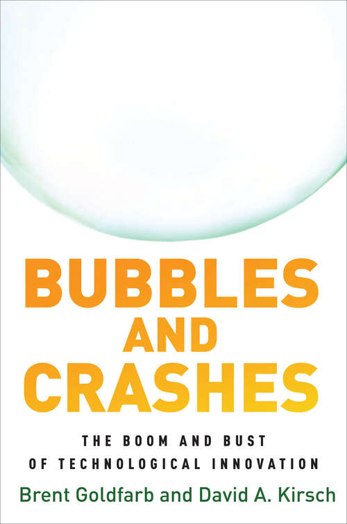 Book cover of Bubbles and Crashes: The Boom and Bust of Technological Innovation