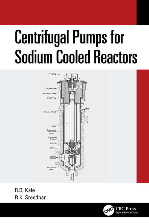 Book cover of Centrifugal Pumps for Sodium Cooled Reactors