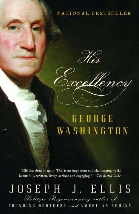 Book cover of His Excellency, George Washington