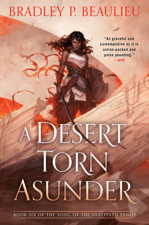 Book cover of A Desert Torn Asunder (Song of Shattered Sands #6)