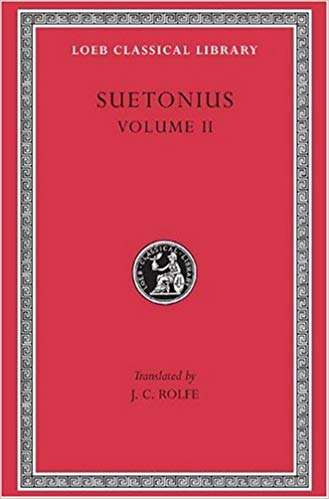 Book cover of Suetonius, Volume II (The Loeb Classical Library #38)