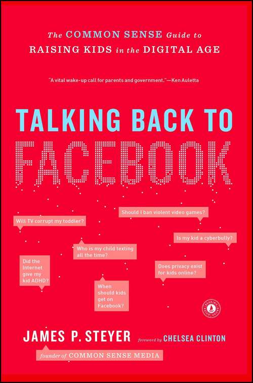 Book cover of Talking Back to Facebook