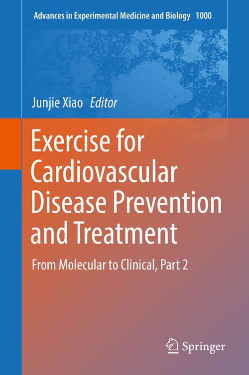 Book cover of Exercise for Cardiovascular Disease Prevention and Treatment