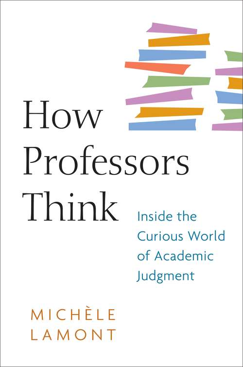 Book cover of How Professors Think