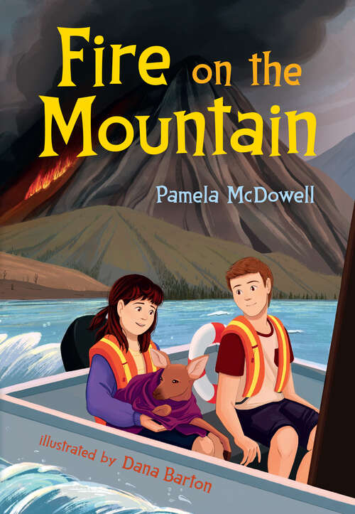 Book cover of Fire on the Mountain (Orca Echoes)