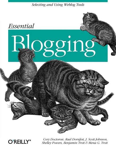 Book cover of Essential Blogging