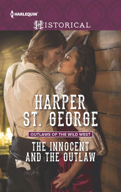 Book cover of The Innocent and the Outlaw (Outlaws of the Wild West)