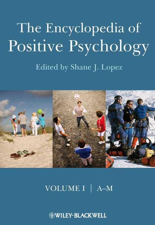 Book cover of The Encyclopedia of Positive Psychology