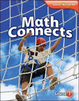 Book cover of Math Connects, Course 1